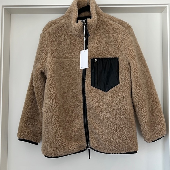 Anine Bing Jackets & Blazers - Anine Bing Ryder Sherpa Jacket NWT